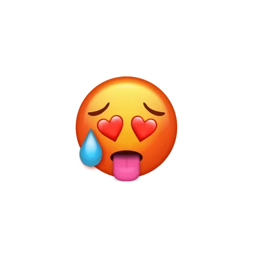 🥵 Стикер «Mixed smiles» для Telegram