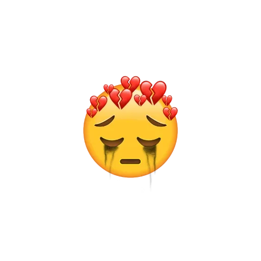 😔 Стикер «Mixed smiles» для Telegram