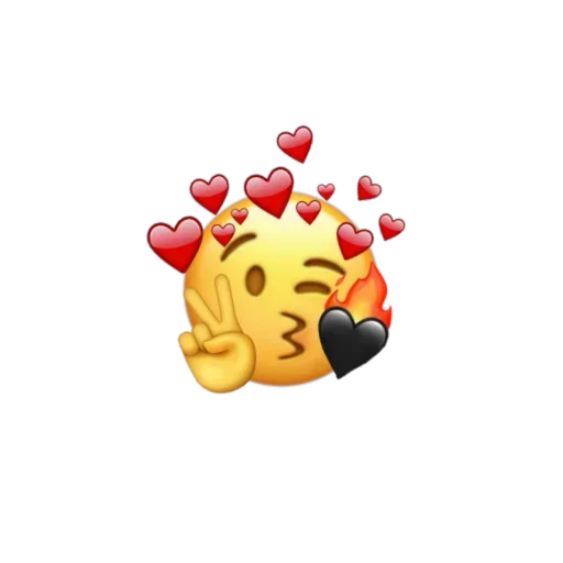 😘 Стикер «Mixed smiles» для Telegram
