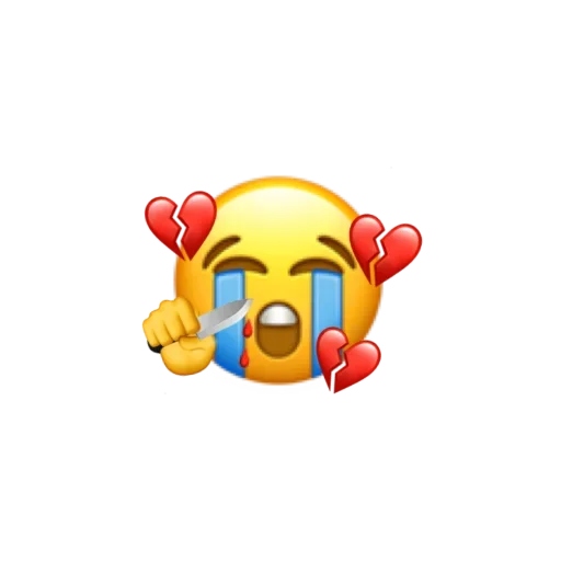 😭 Стикер «Mixed smiles» для Telegram