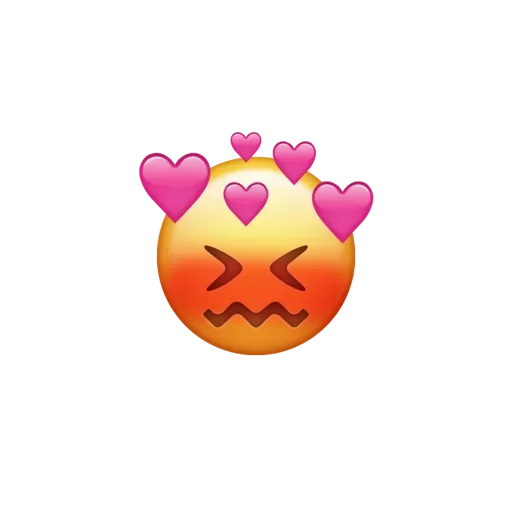 😖 Стикер «Mixed smiles» для Telegram