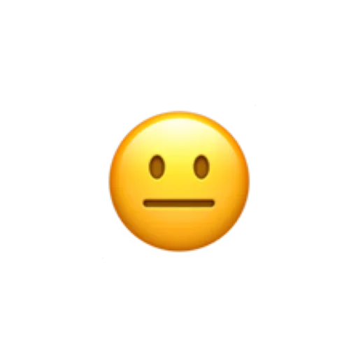 😐 Стикер «Mixed smiles» для Telegram