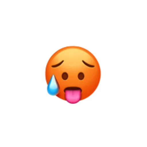 🥵 Стикер «Mixed smiles» для Telegram