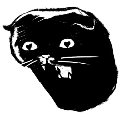 😍 Стикер «Кошачий вайб» для Telegram