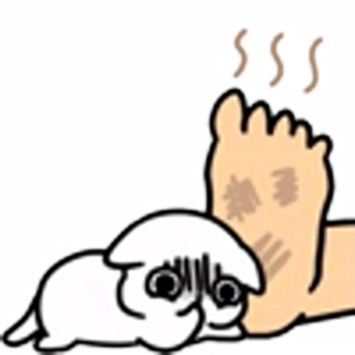 🤢 Эмодзи «Cat White Emoji» для Telegram