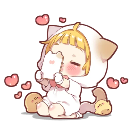 😘 Стикер «Котейки Catys» для Telegram