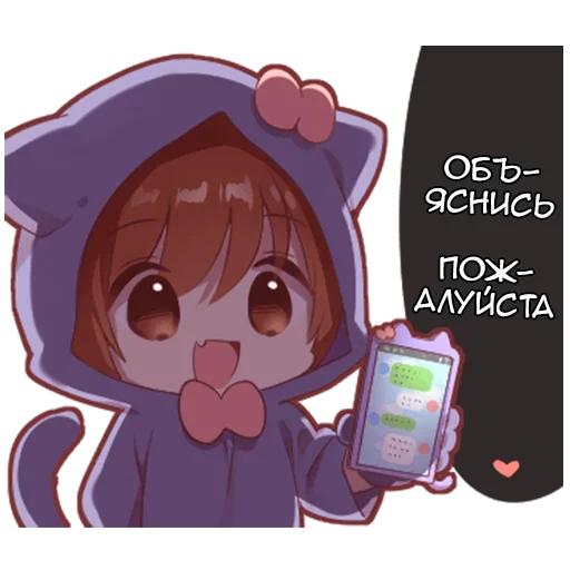 😠 Стикер «Котейки Catys» для Telegram