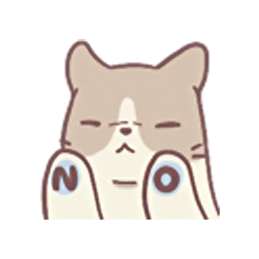 🙅‍♀️ Стикер «Cats & Soup» для Telegram