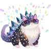 🐱 Эмодзи «котзилла» для Telegram