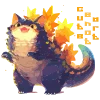 🐱 Эмодзи «котзилла» для Telegram
