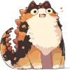 🐱 Эмодзи «котзилла» для Telegram