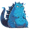 🐱 Эмодзи «котзилла» для Telegram