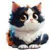 🐱 Эмодзи «котзилла» для Telegram