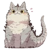 🐱 Эмодзи «котзилла» для Telegram