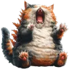 🐱 Эмодзи «котзилла» для Telegram