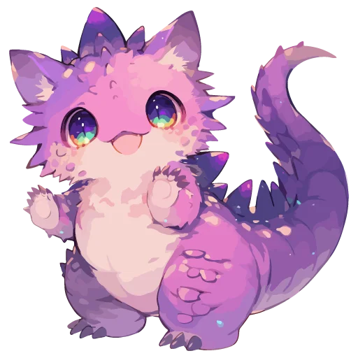🦖 Стикер «Котзилла» для Telegram