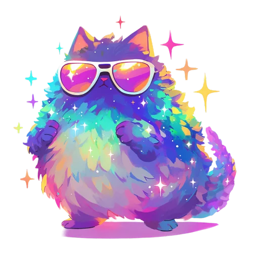🦖 Стикер «Котзилла» для Telegram
