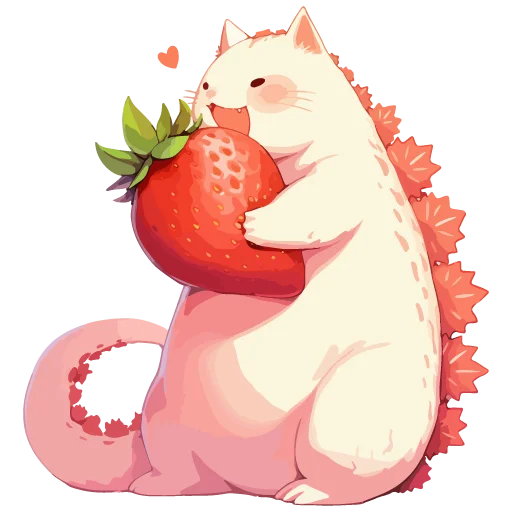 🦖 Стикер «Котзилла» для Telegram