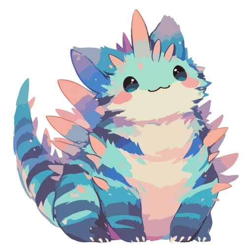 🦖 Стикер «Котзилла» для Telegram