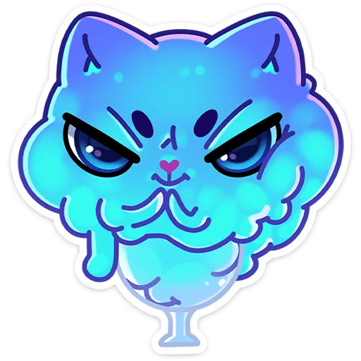 😈 Стикер «Котялок» для Telegram