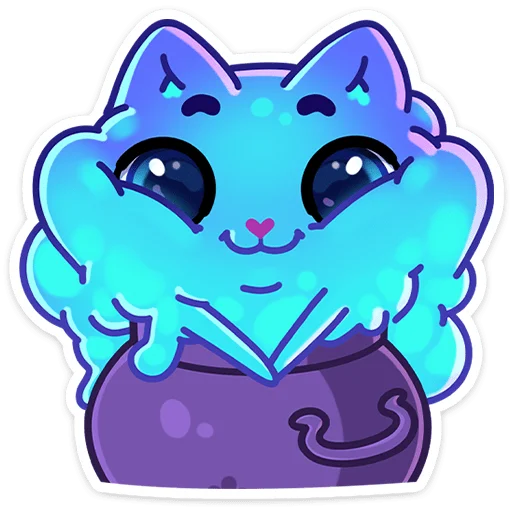 ☺️ Стикер «Котялок» для Telegram