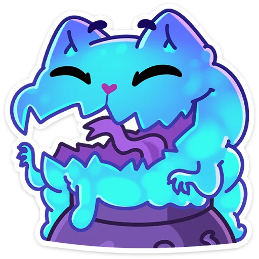 😀 Стикер «Котялок» для Telegram