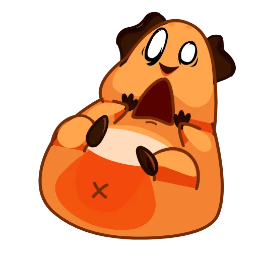 😁 Стикер «Melie the Cavy» для Telegram