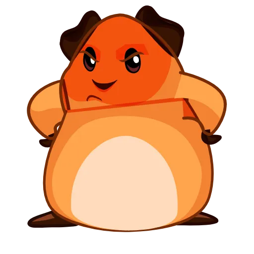 😁 Стикер «Melie the Cavy» для Telegram