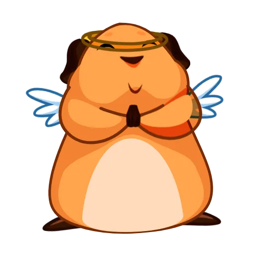 😁 Стикер «Melie the Cavy» для Telegram