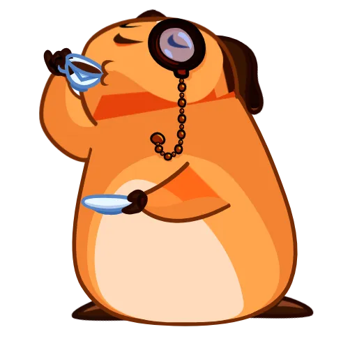 😁 Стикер «Melie the Cavy» для Telegram