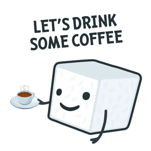 ☕️ Стикер «Sugar Stickers» для Telegram