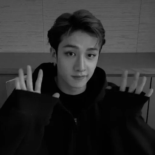 🐺 Стикер «чб bang chan» для Telegram