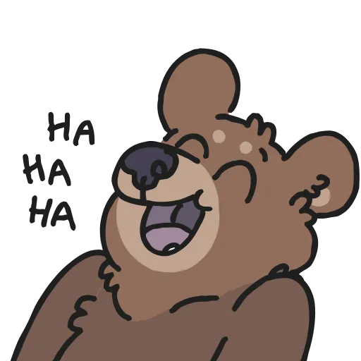 🤣 Стикер «Animated Bears» для Telegram