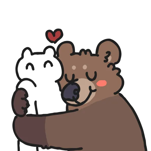 💕 Стикер «Animated Bears» для Telegram