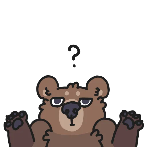 ❓ Стикер «Animated Bears» для Telegram
