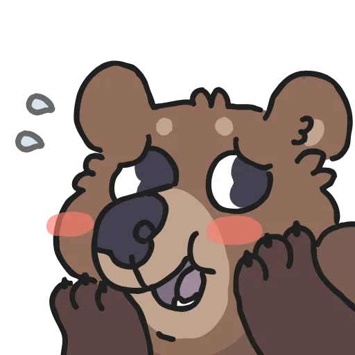 ☺️ Стикер «Animated Bears» для Telegram