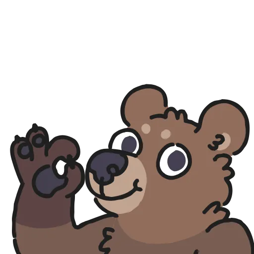 👌 Стикер «Animated Bears» для Telegram
