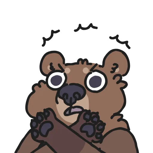 🙅‍♂️ Стикер «Animated Bears» для Telegram