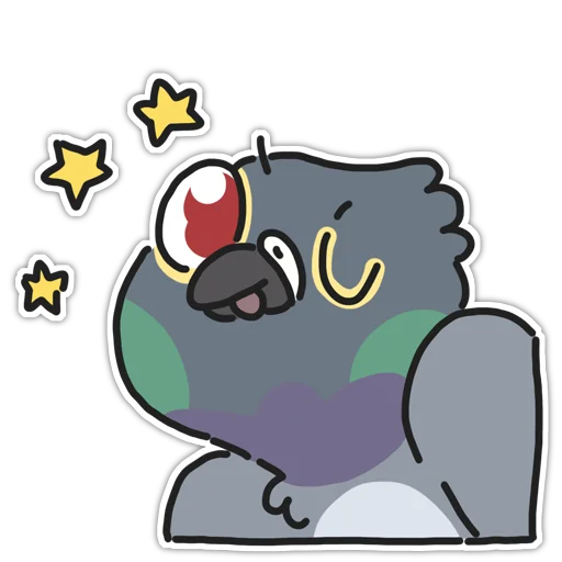 😉 Стикер «Pigeons» для Telegram