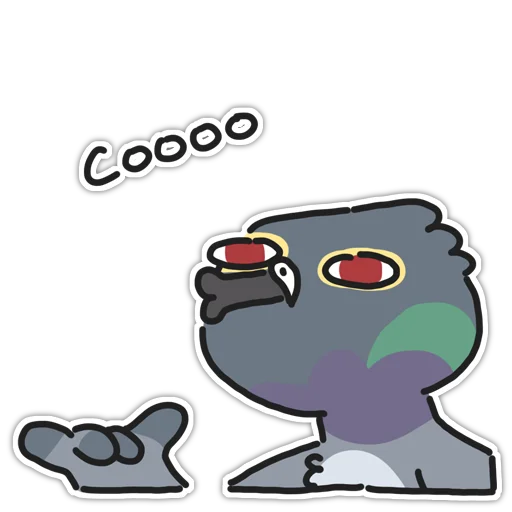 🤙 Стикер «Pigeons» для Telegram