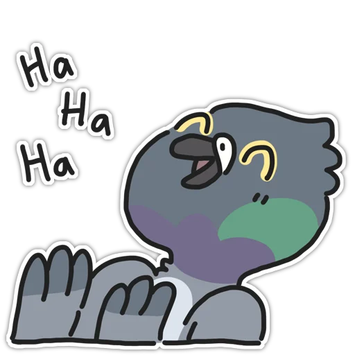 😂 Стикер «Pigeons» для Telegram