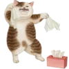 Стикер 9 Кошачья Жизнь