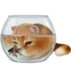 Стикер 5 Кошачья Жизнь