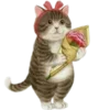 Стикер 7 Кошачья Жизнь