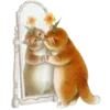 Стикер 6 Кошачья Жизнь