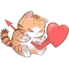Стикер 30 Cute Cat