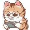 Стикер 3 Cute Cat