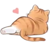 Стикер 45 Cute Cat