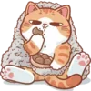 Стикер 27 Cute Cat