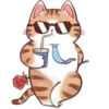 Стикер 36 Cute Cat